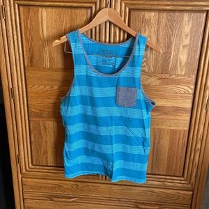 Medium “Blue Striped” Tank Top